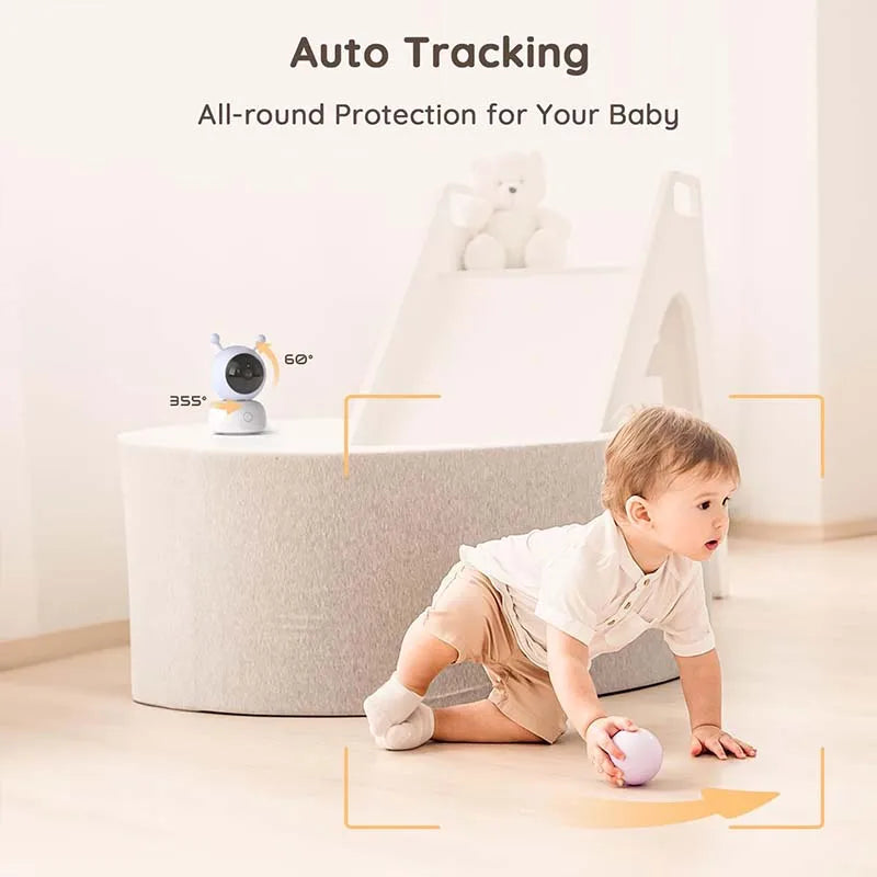 BOIFUN 2K WiFi Video Baby Monitor