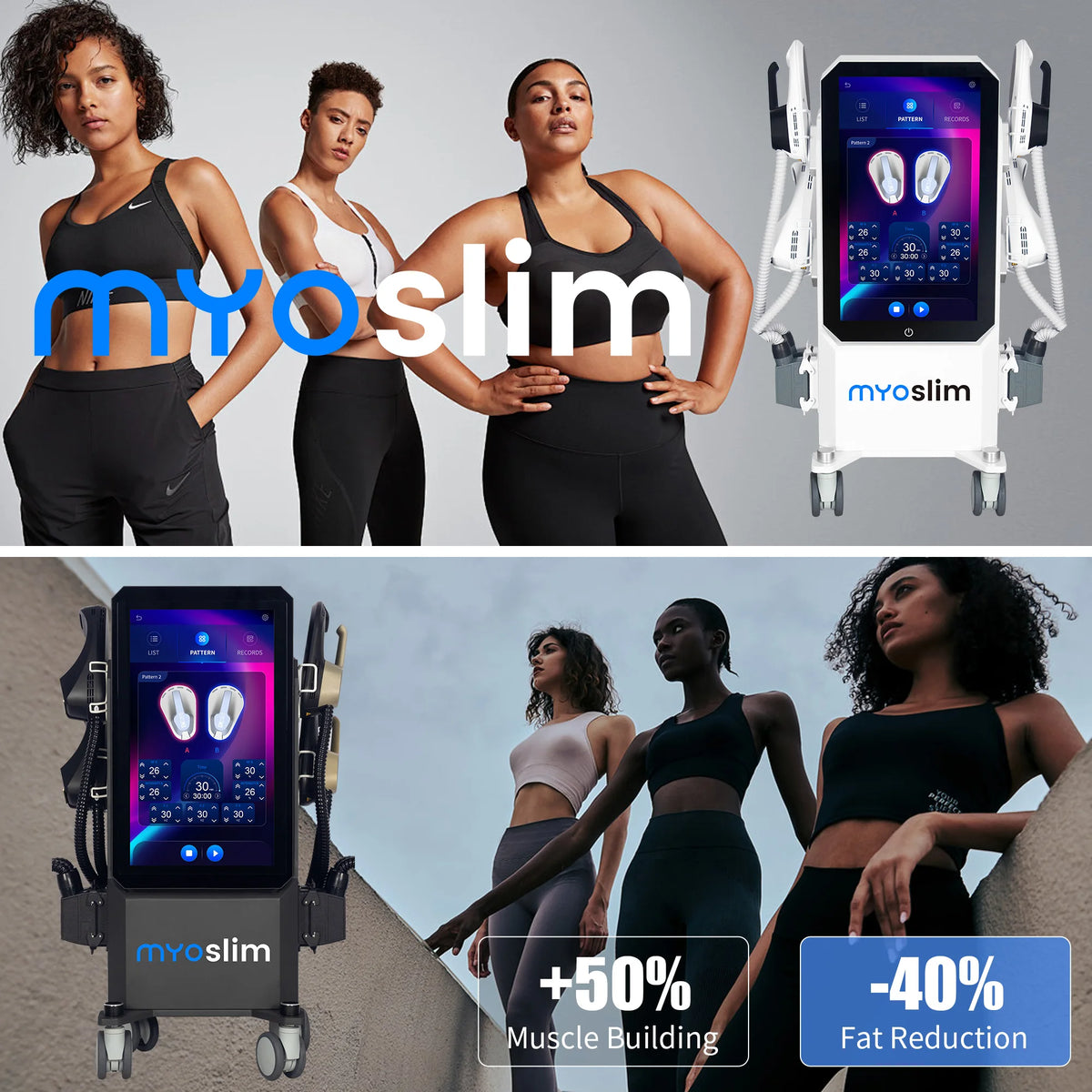 Myoslim Pro Neo Nova EMS RF Body Sculpt Machine