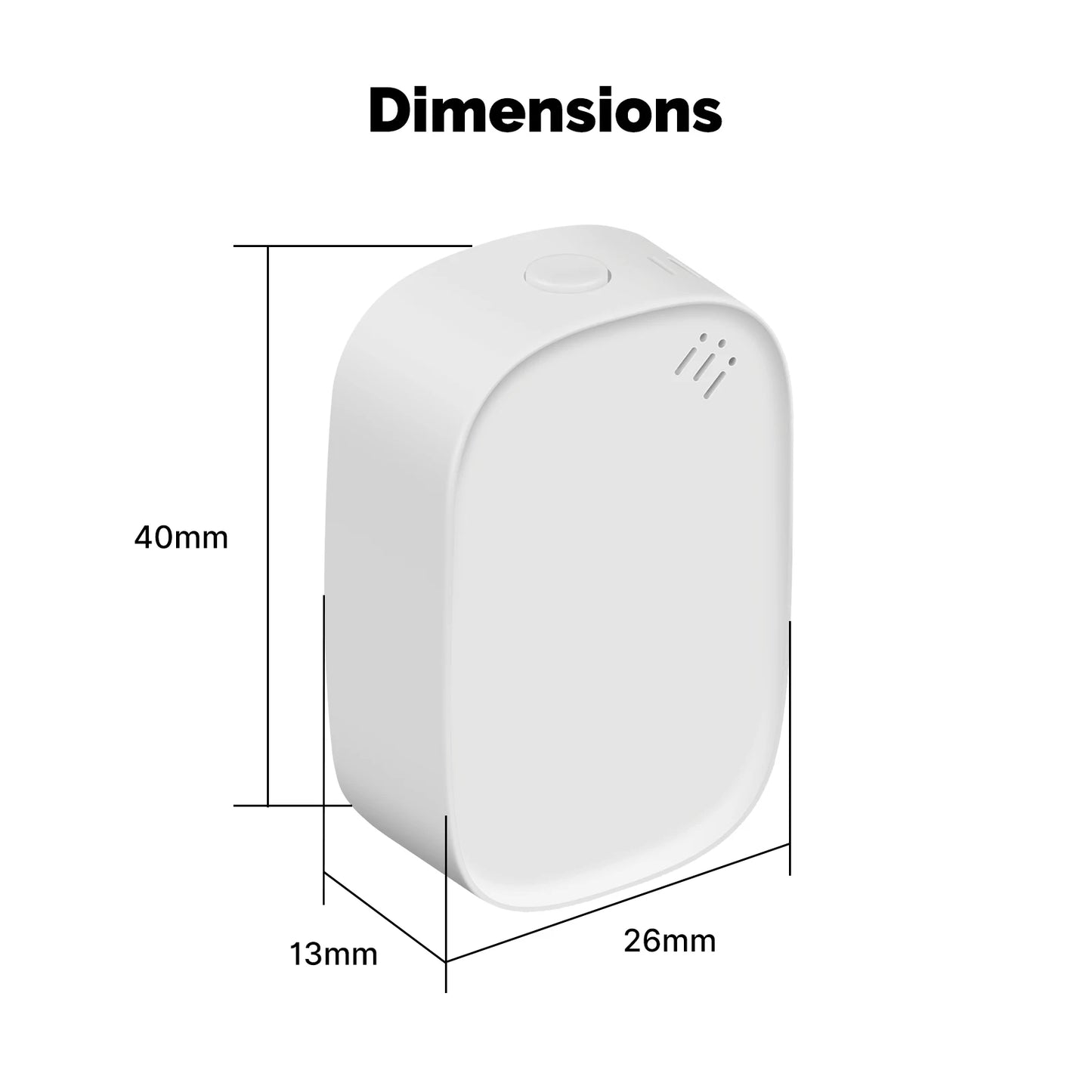 MOES Tuya Zigbee Temperature Humidity Sensor Hygrometer