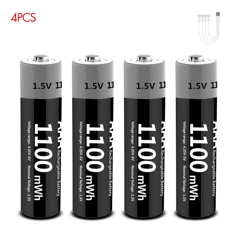 Kuugro Usb Rechargeable Lithium Battery