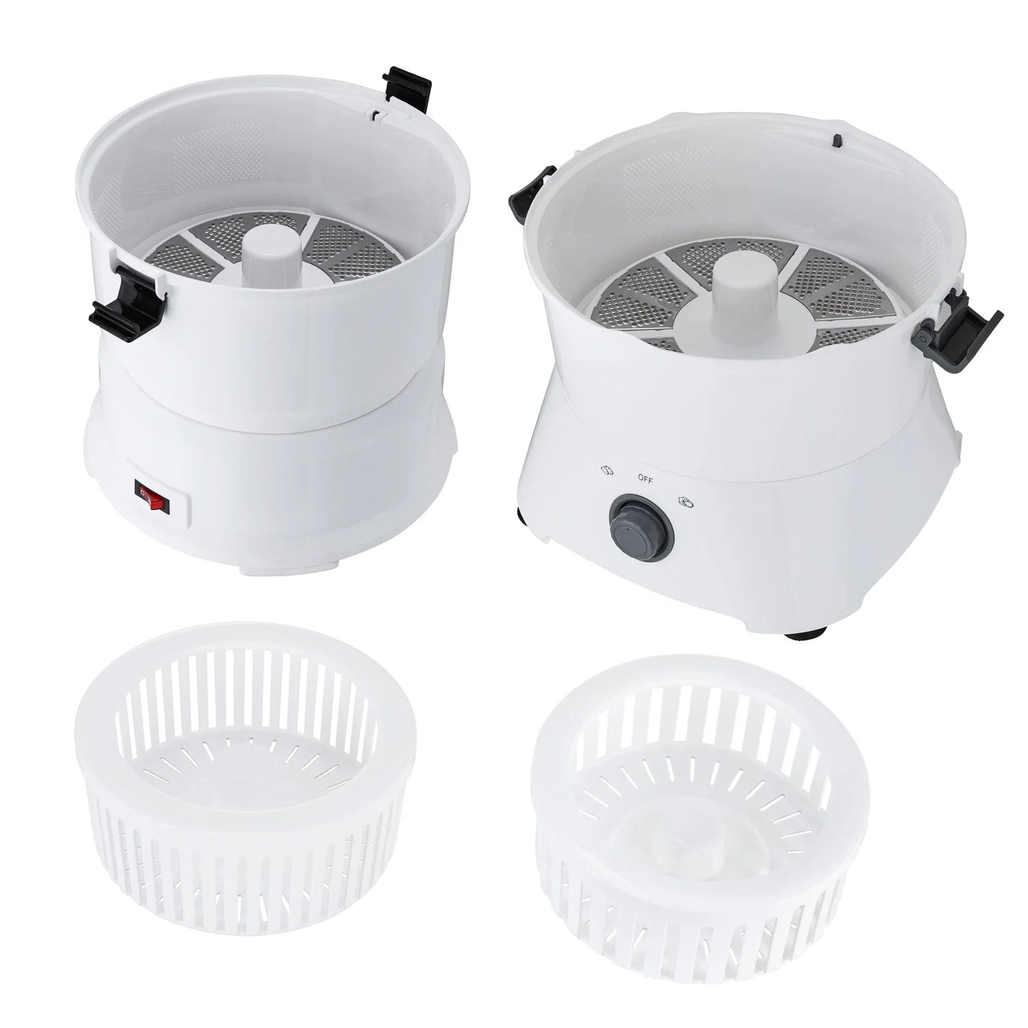85W Electric Potato Peeler One Button Drive Automatic Spinner