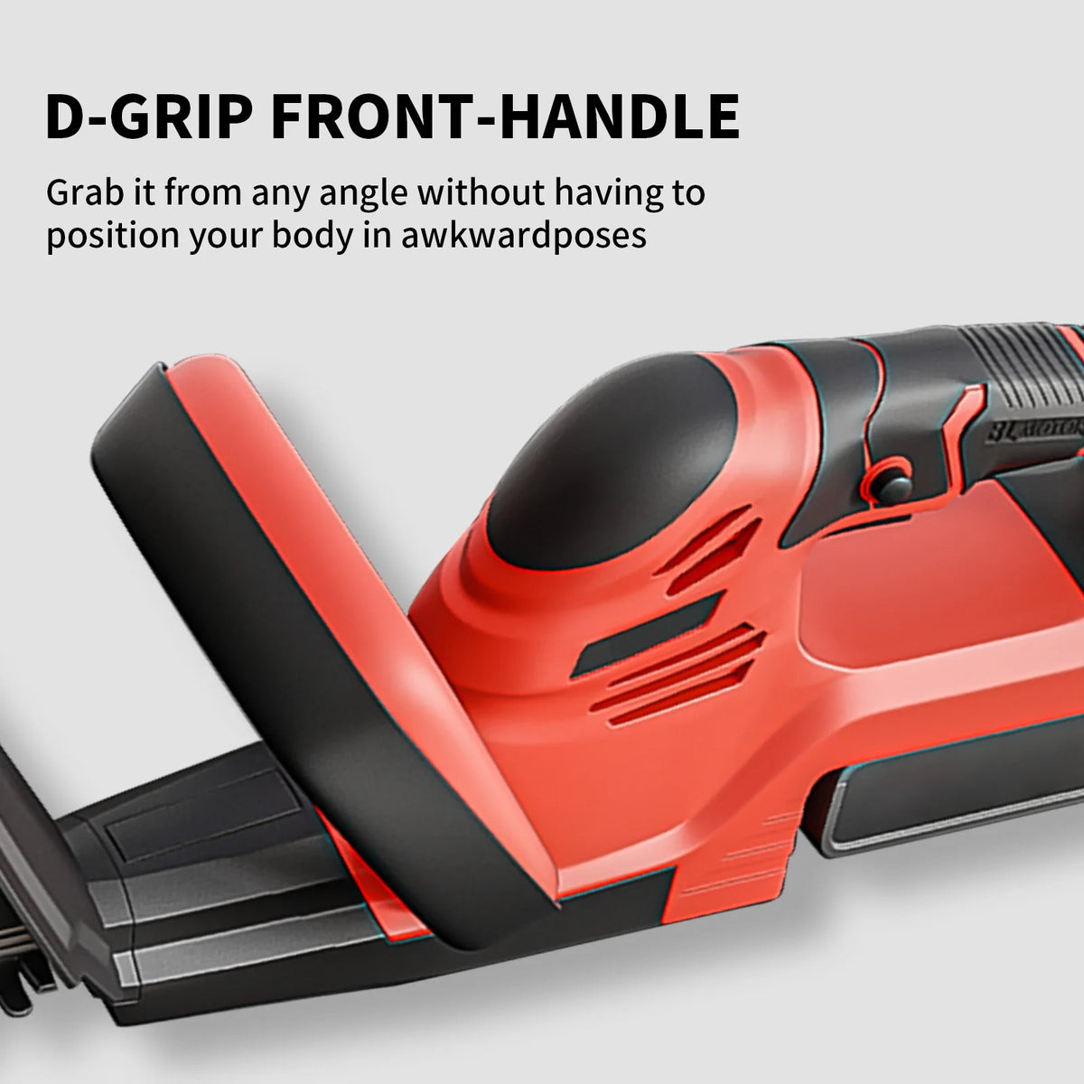 Cordless Electric Hedge Trimmer With Battery Included