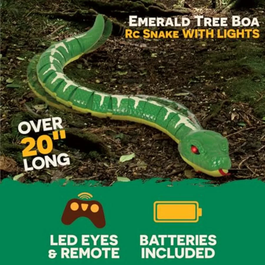 Battat Terra Remote Control Tree Boa Snake Toy