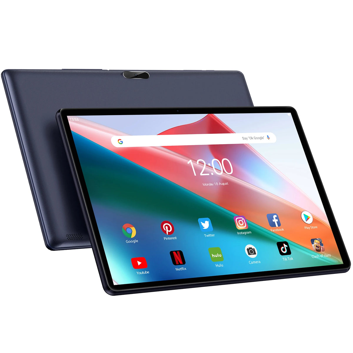 PRITOM Android Tablet With Dual Cameras And WiFi