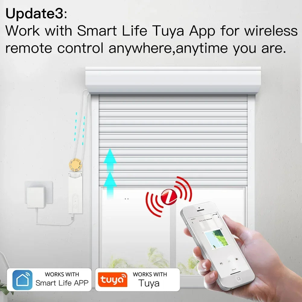 MOES ZigBee Motorized Roller Blinds Hub Tuya Alexa Google Home