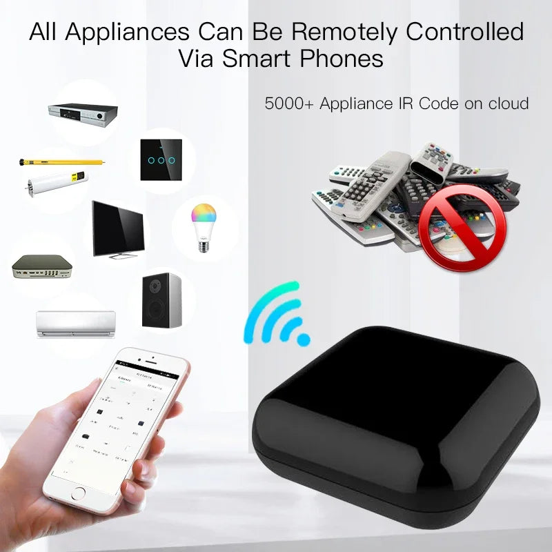 WiFi RF IR Universal Remote Controller Tuya Smart Life Alexa