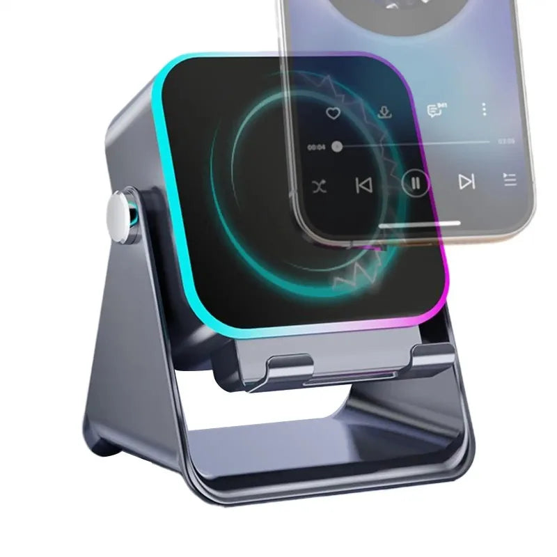 Five In One Wireless Bluetooth Speaker Phone Holder RGB
