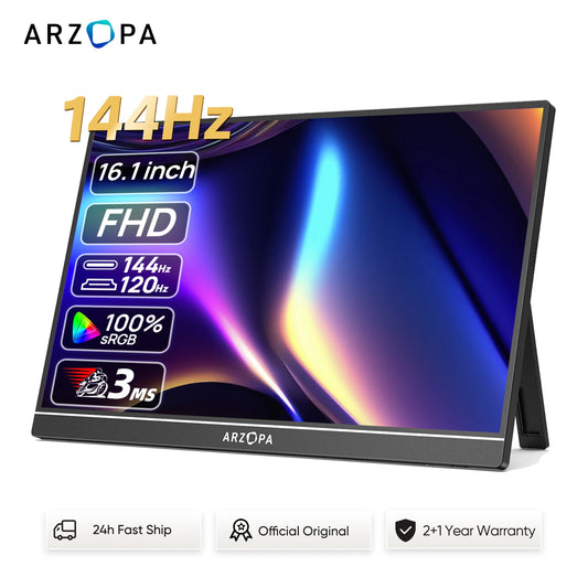 ARZOPA Z1FC Portable 1080P FHD Gaming Monitor for Switch