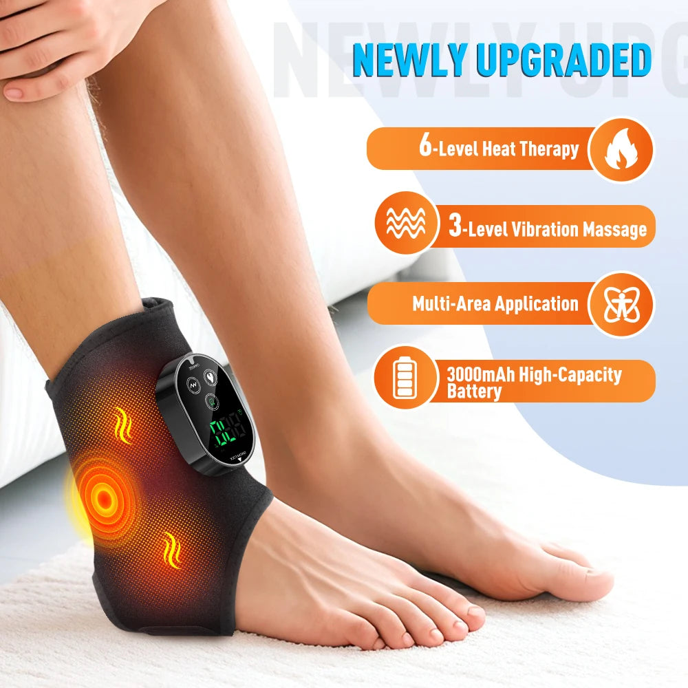 Hailicare Electric 3-in-1 Foot And Calf Massager With Heat