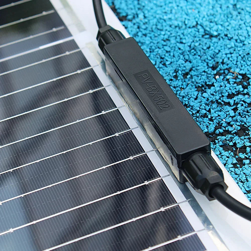 ASUNERGE 12V Flexible Monocrystalline Solar Panel