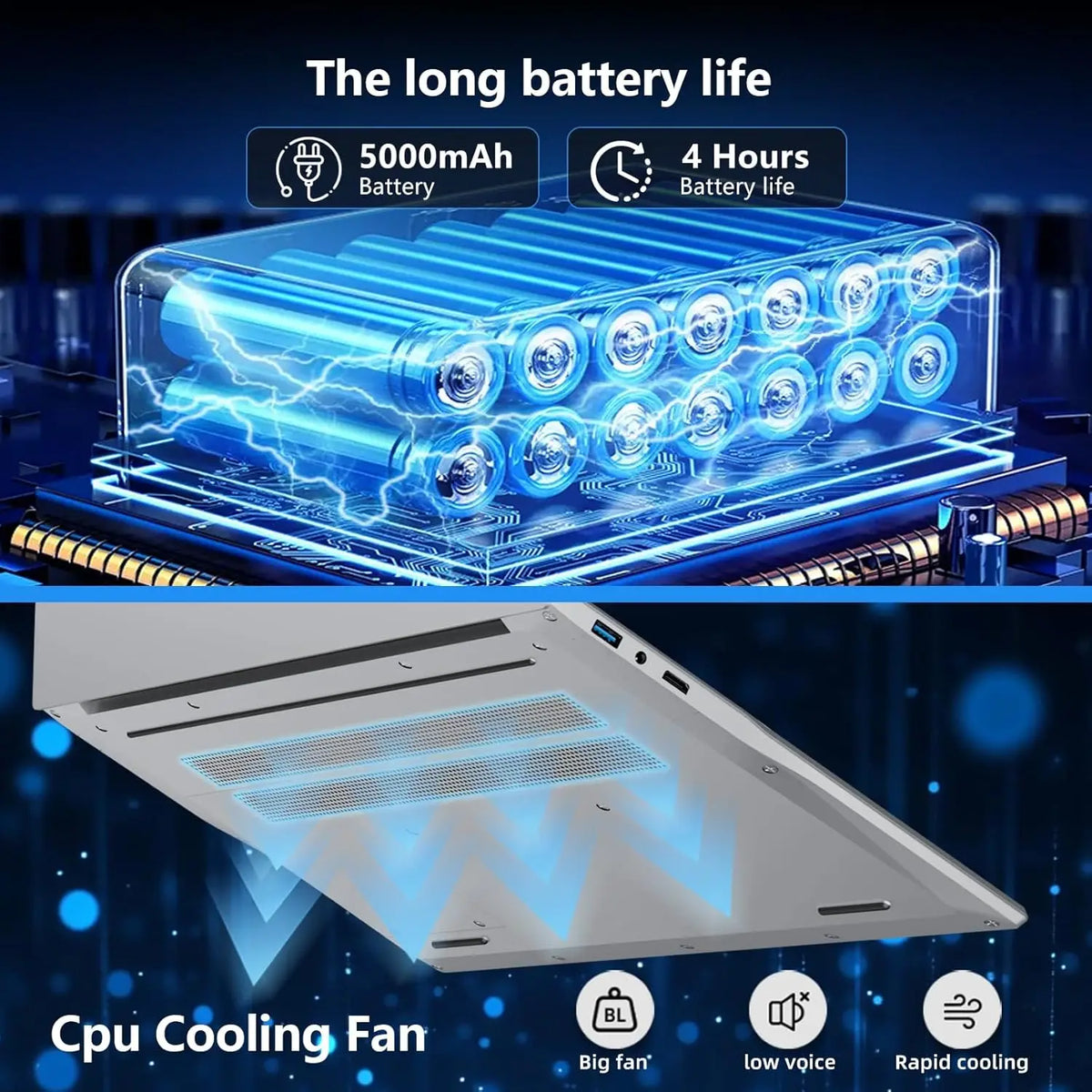 Xiaman Intel Core i3 Laptop With 16GB RAM SSD
