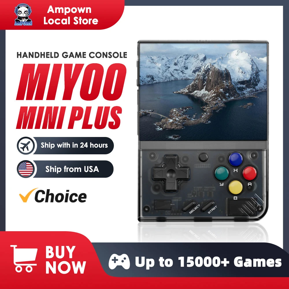MIYOO Mini Plus Portable Retro Handheld Console