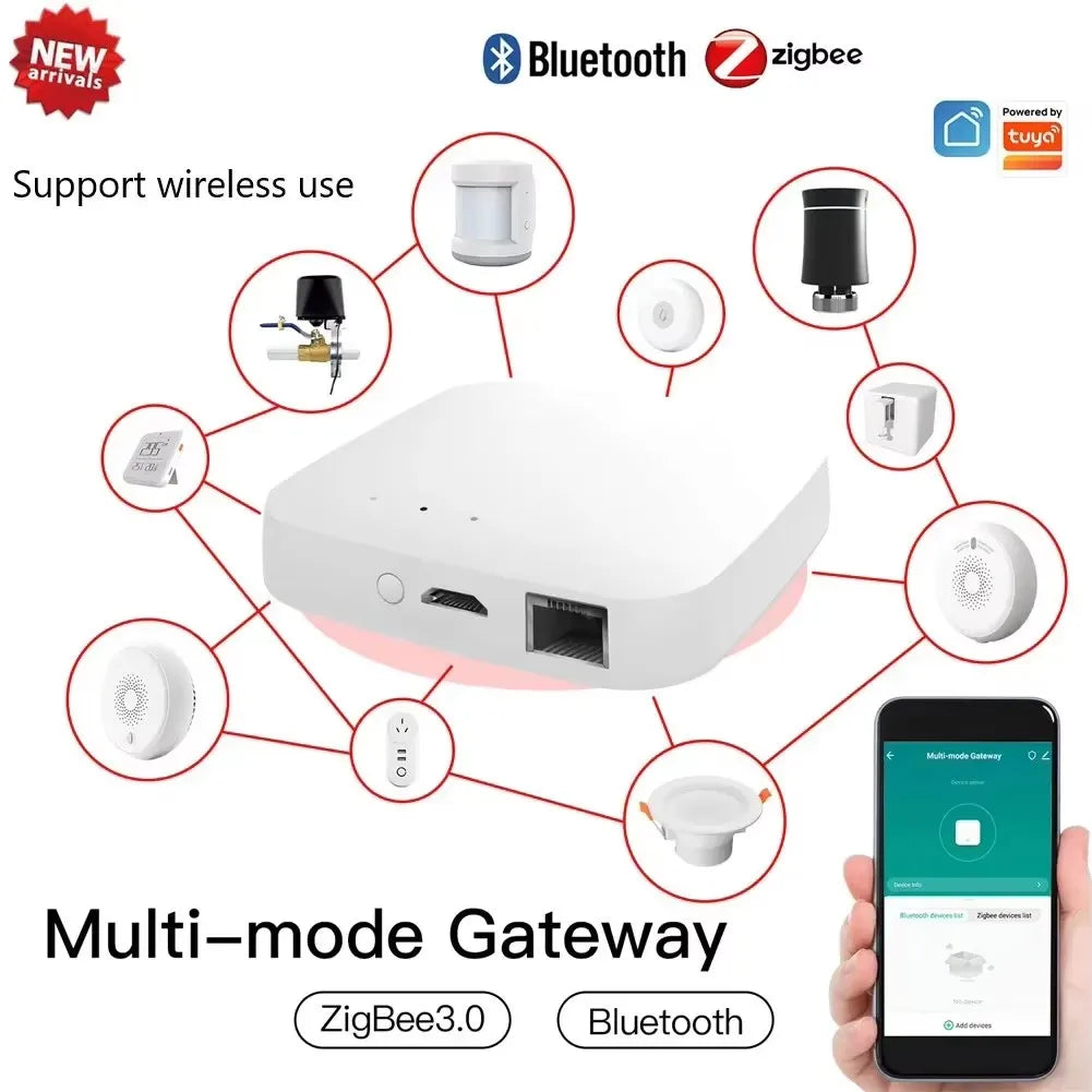 MOES ZigBee 3.0 Smart Gateway Hub for Smart Home