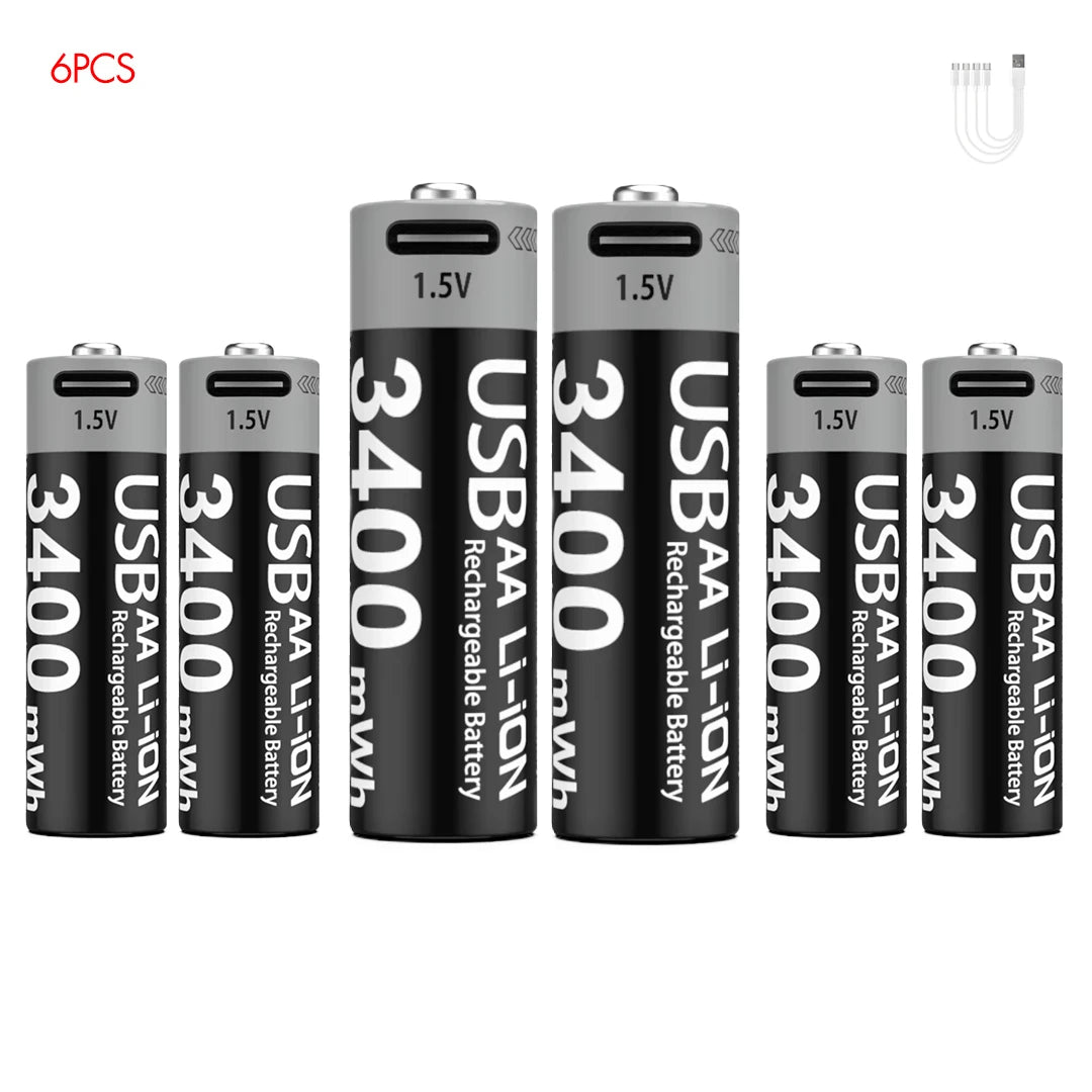 Kuugro 1.5V Rechargeable Lithium Battery For Hunting Camera