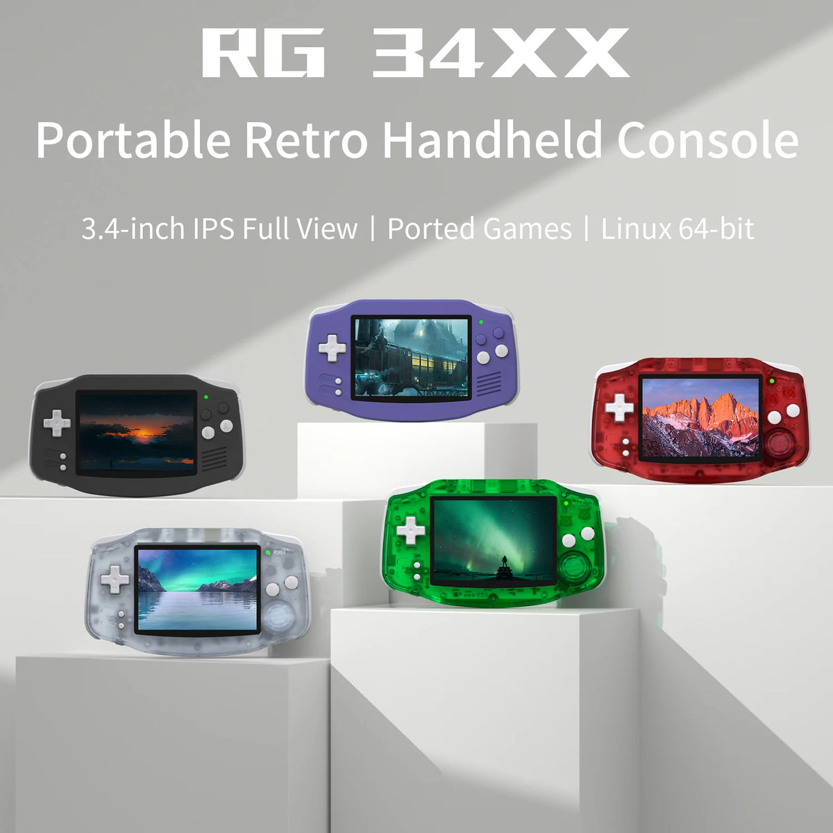 Anbernic RG34XX Retro Handheld Game Console