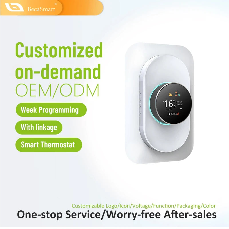 Beca Smart Home Thermostat With Alexa And Google Assistant