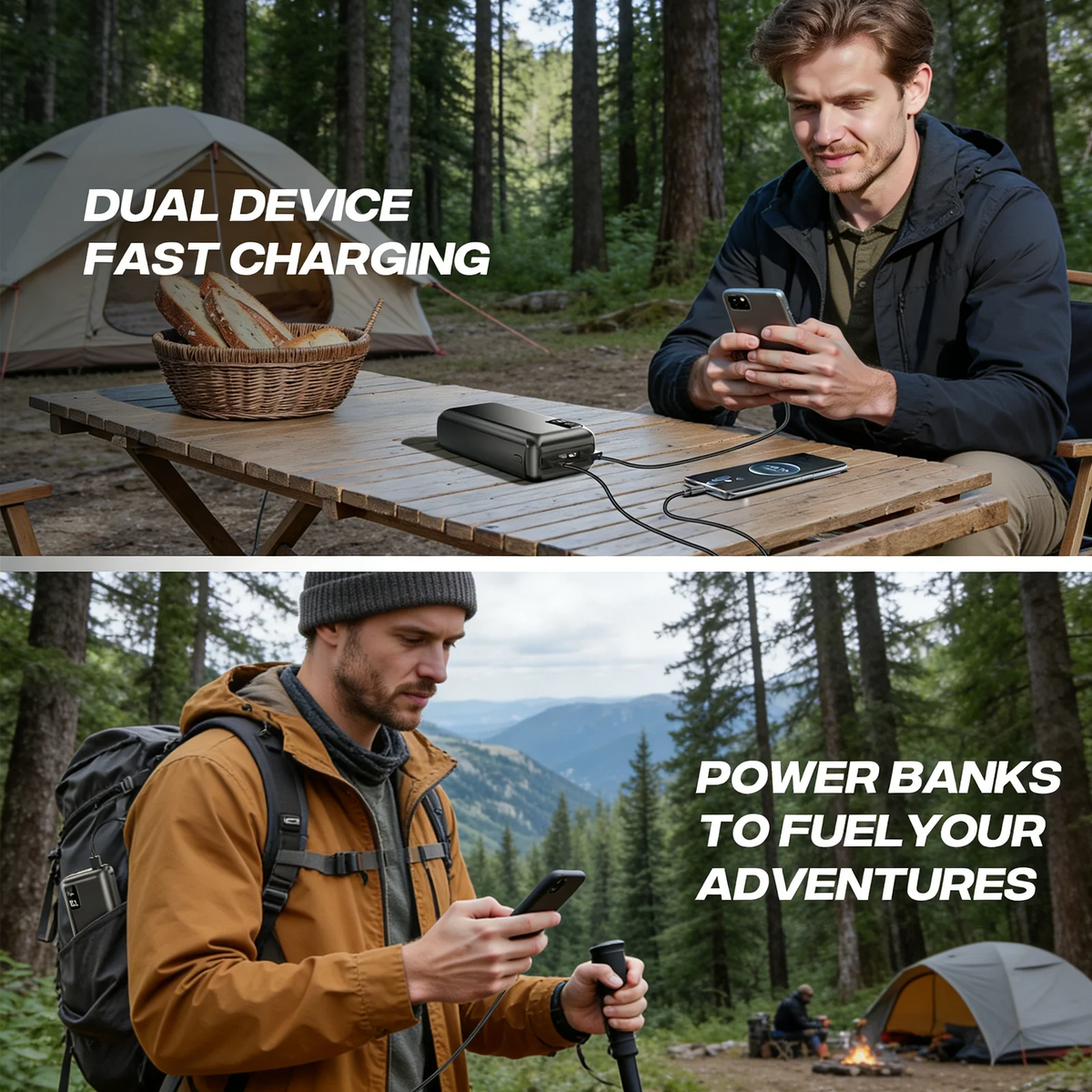Hganus Fast Charge Digital Display Power Bank