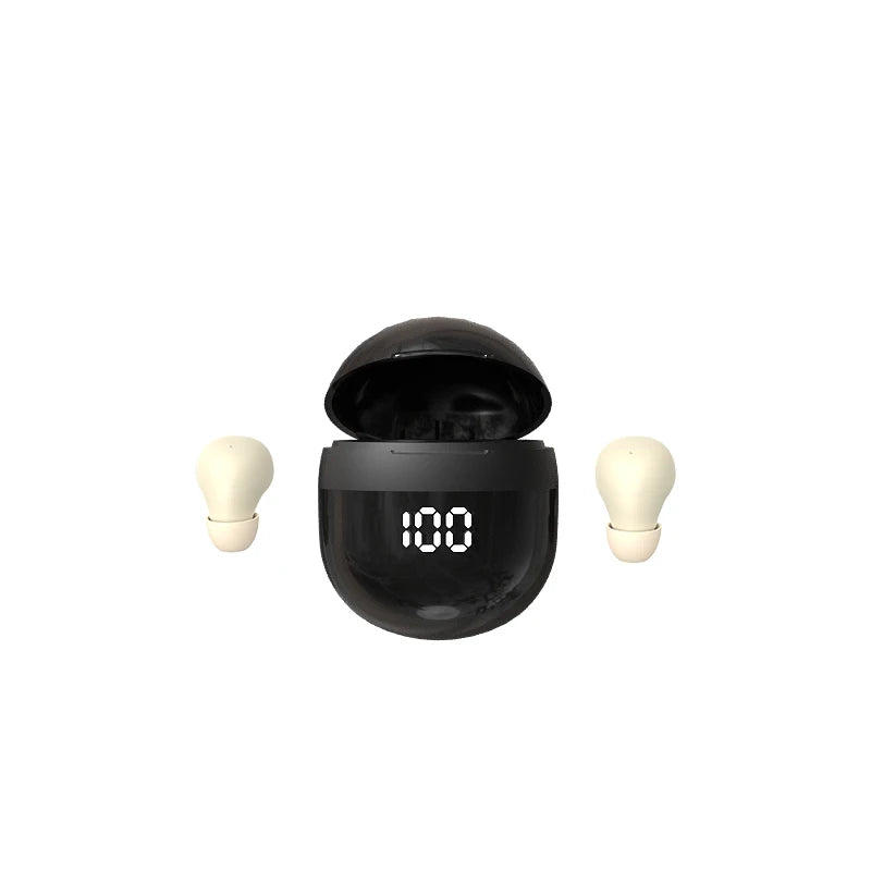 Heavy Bass Sleep Headphones Wireless Bluetooth Earphones Mic