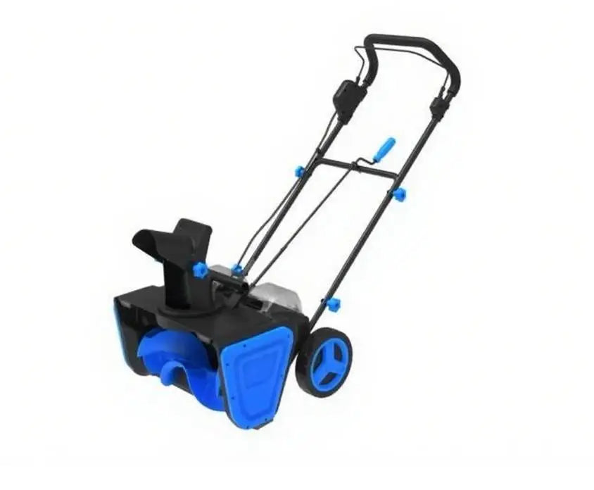 Cordless Electric Snow Blower With Batteries And Charger