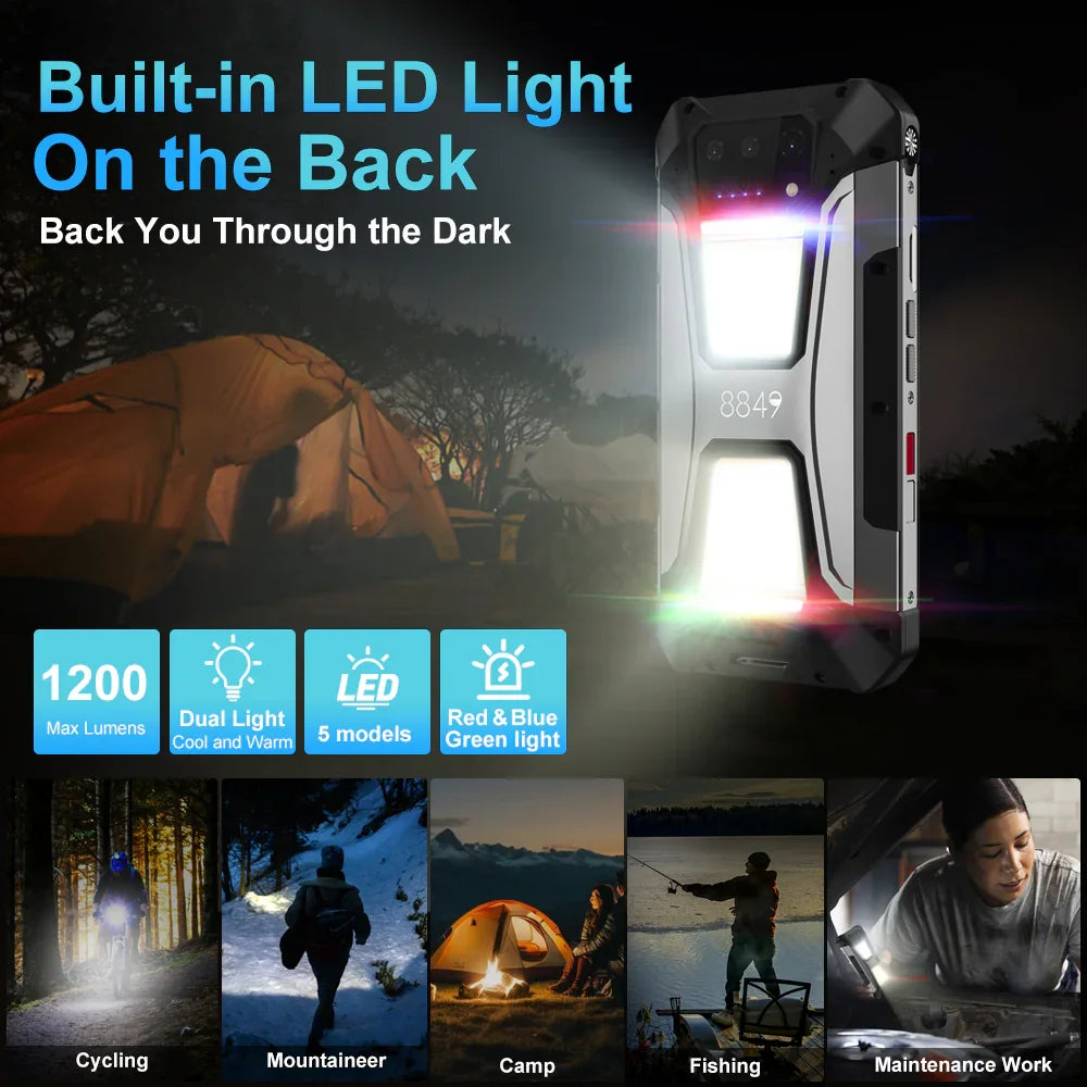 8849 Tank 2 Pro Rugged Android Projector Smartphone