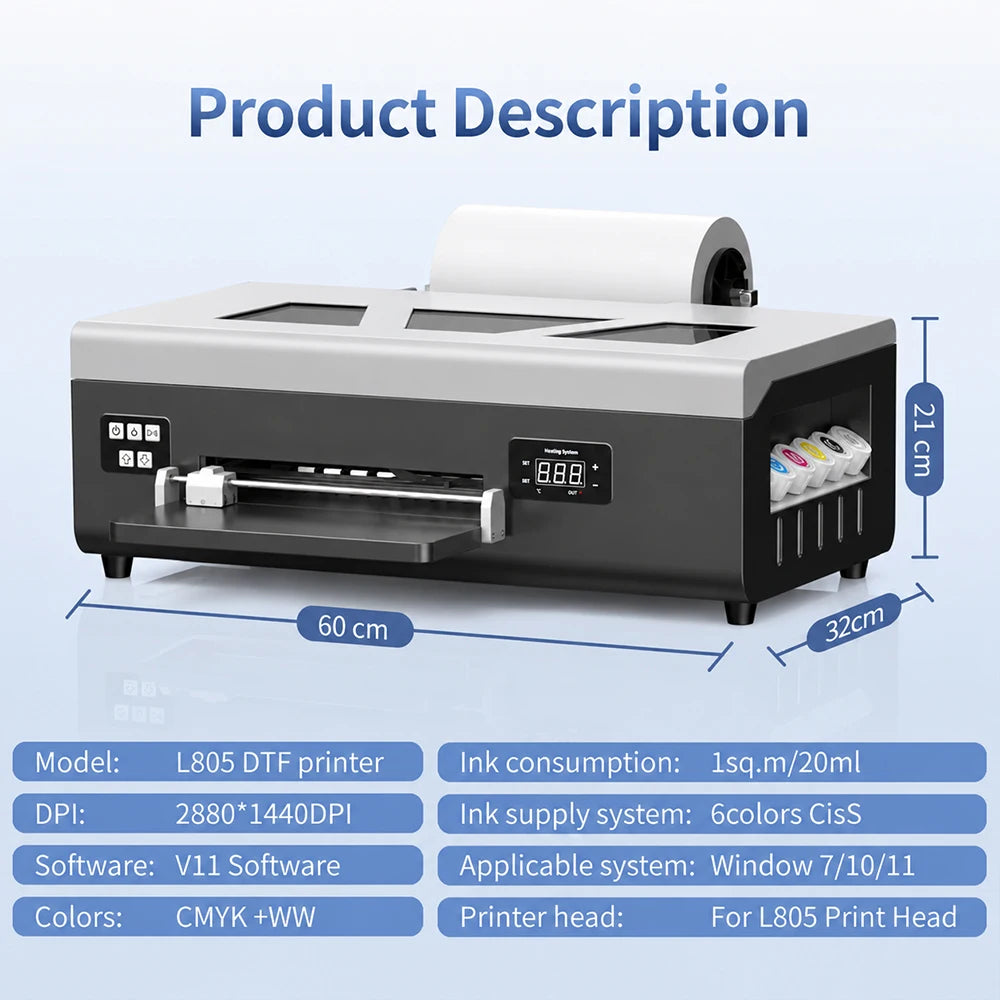 OYfame UV DTF Printer for Epson XP600