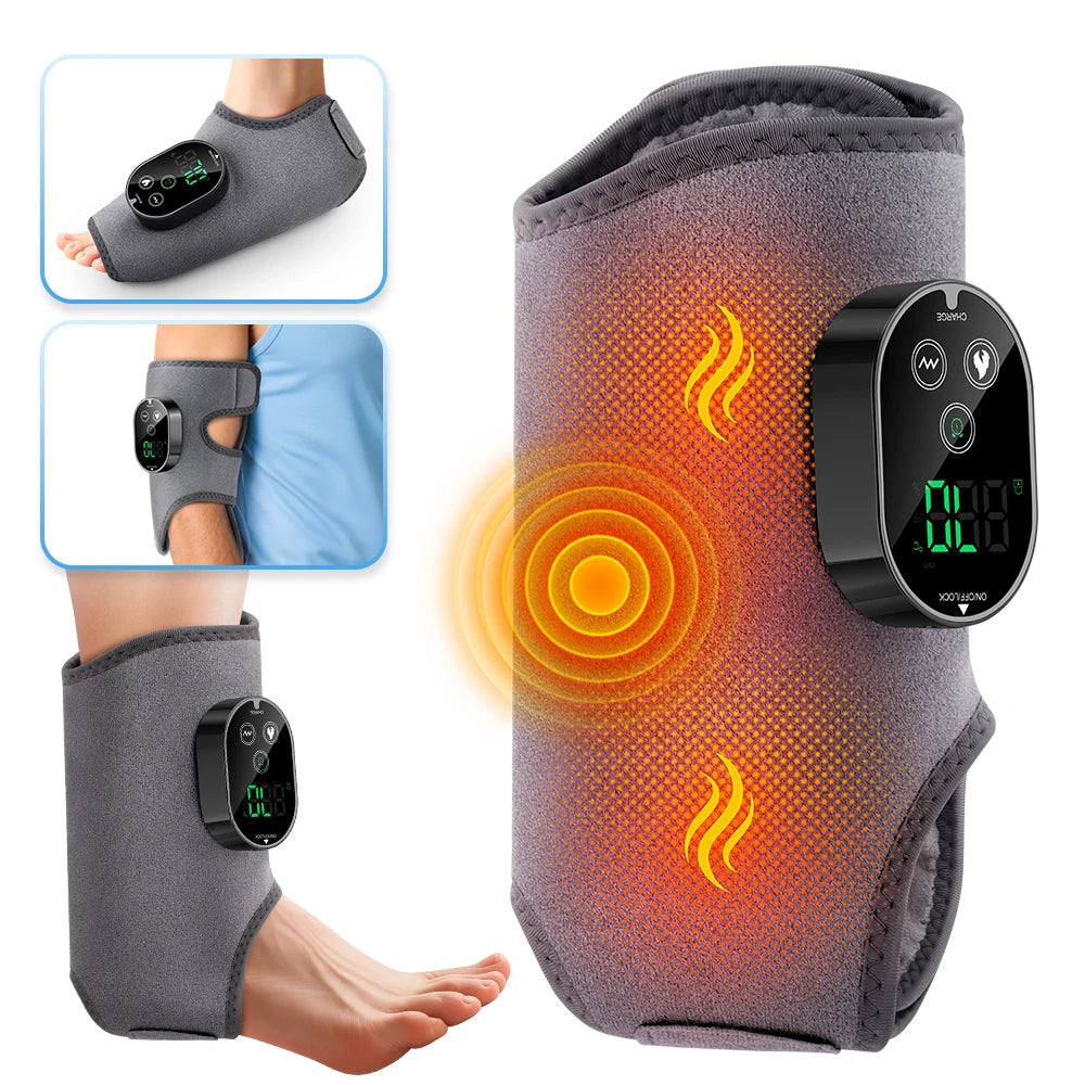 Hailicare Electric 3-in-1 Foot And Calf Massager With Heat