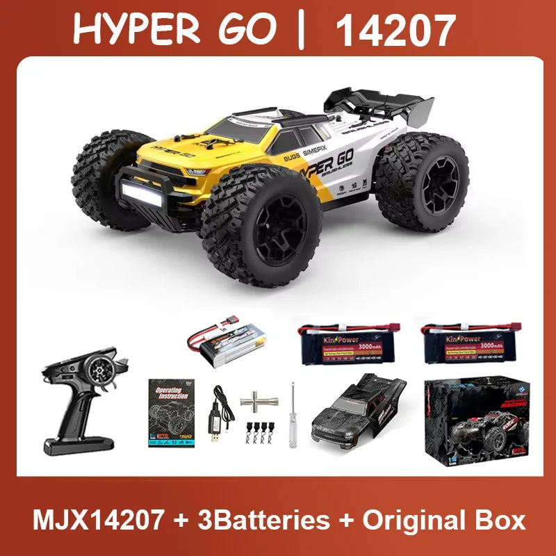 Jyscend Brushless RC Car 2.4G Remote 4WD Off Road