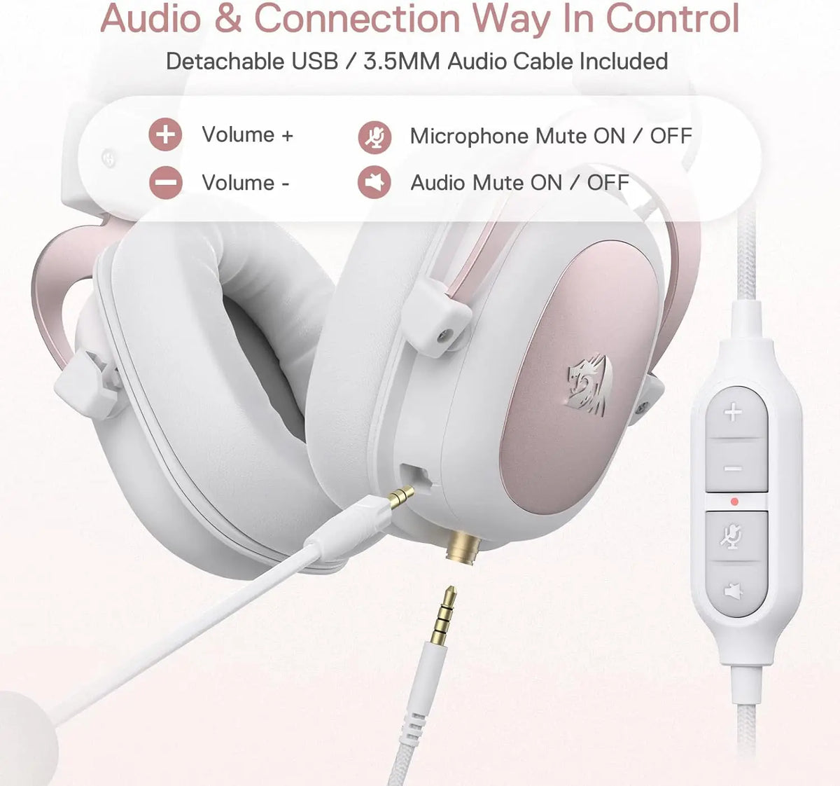 Redragon H510 Zeus Wired Gaming Headset With Microphone