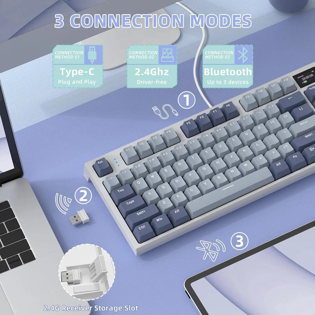 Attack Shark K86 Wireless Mechanical Keyboard