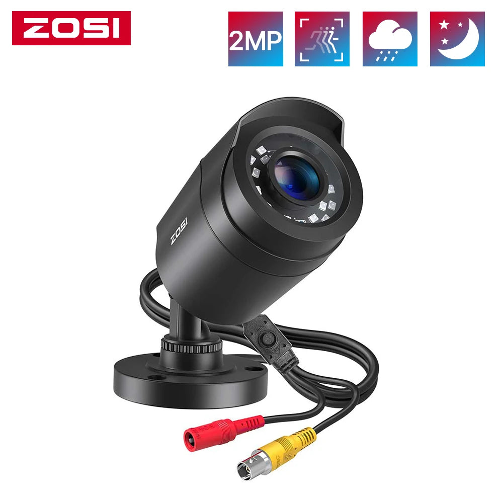 ZOSI 2.0MP 1080P Outdoor Indoor Security Camera 4 in 1