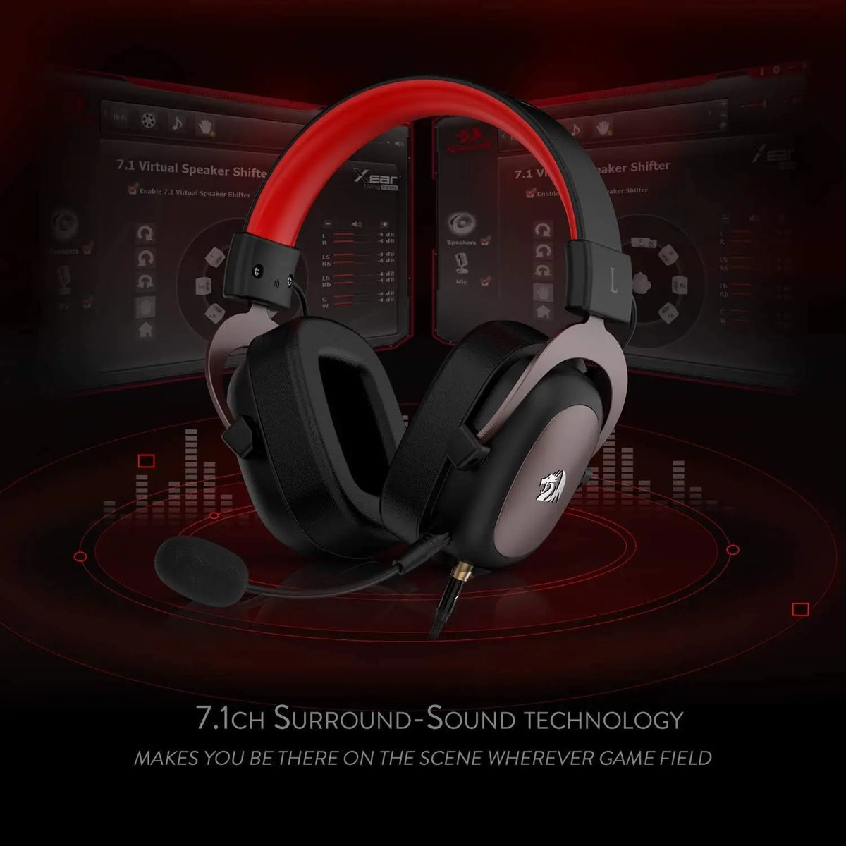 Redragon H510 Zeus Wired Gaming Headset With Microphone