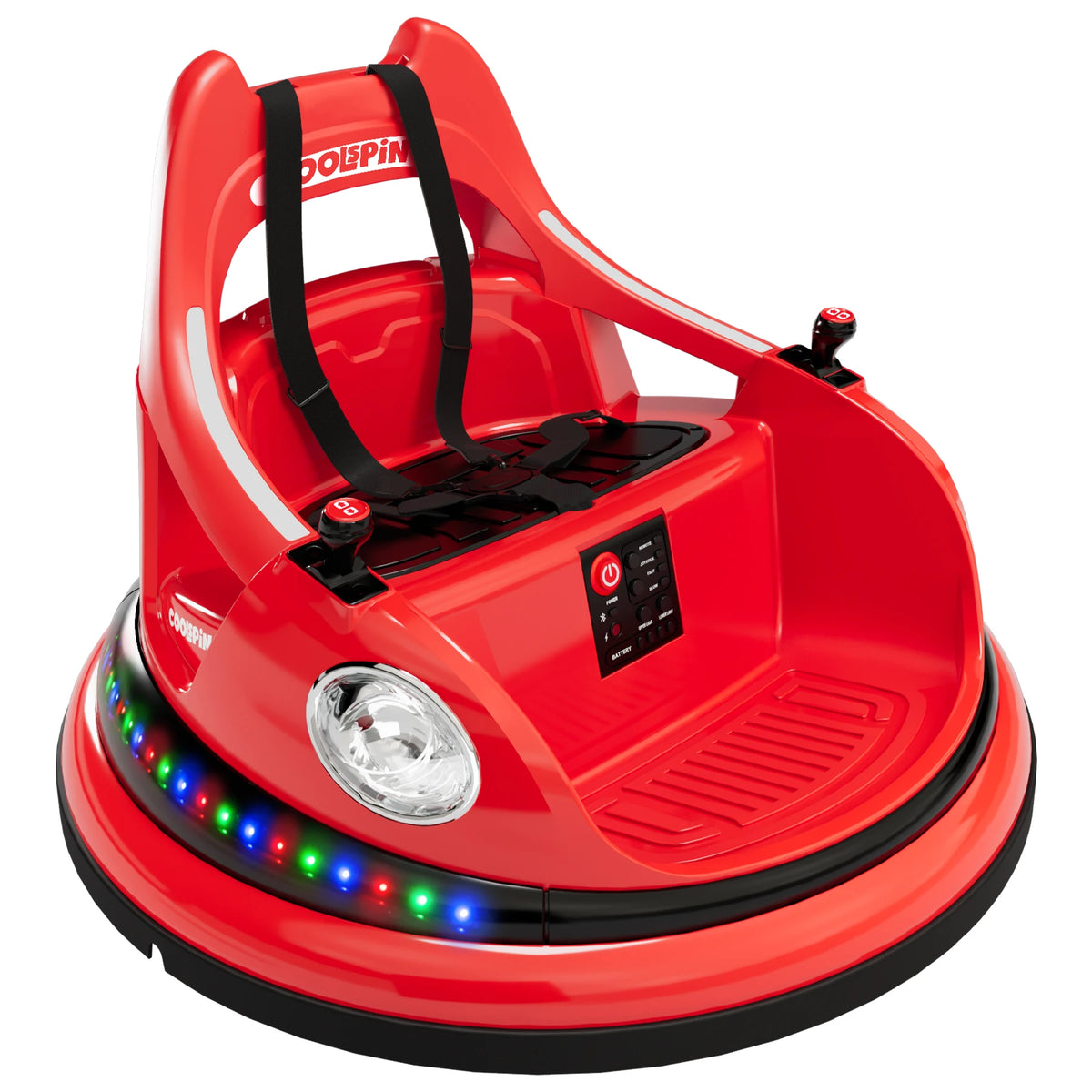 HiMiss Kids Electric Bumper Car Ride On Toy