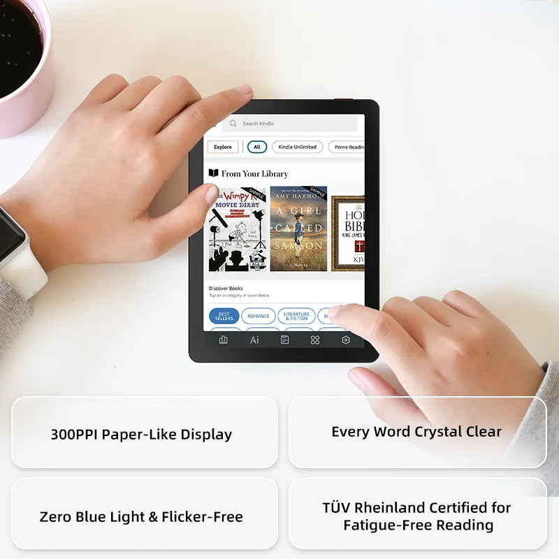Bigme B6 Ebook Reader Android 14 Front Light