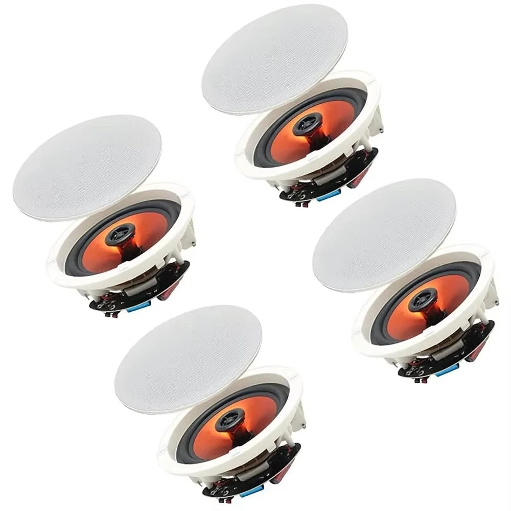 Herdio 600W Bluetooth Ceiling Speakers Two Way Dome Tweeter