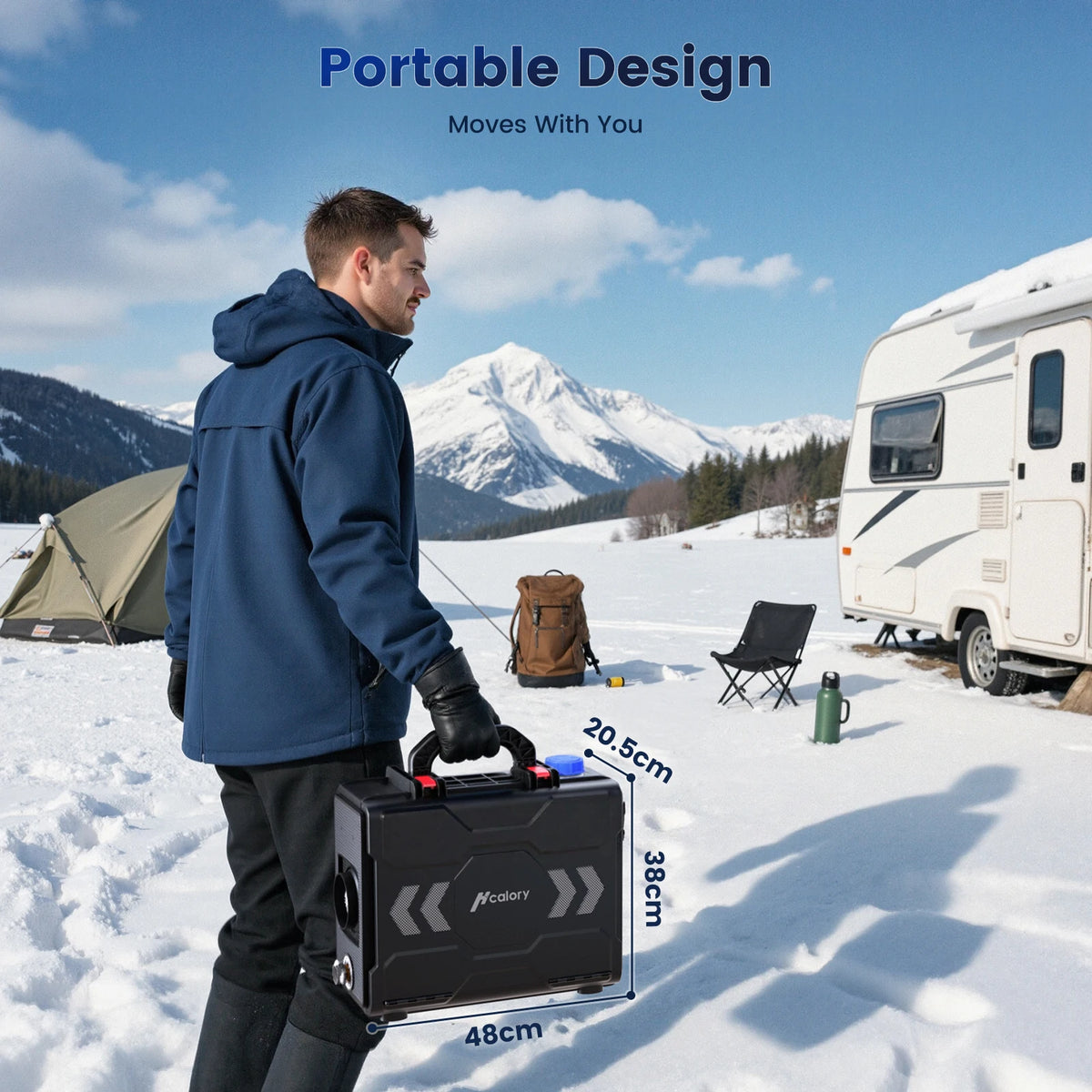 Hcalory Portable Diesel Air Parking Heater