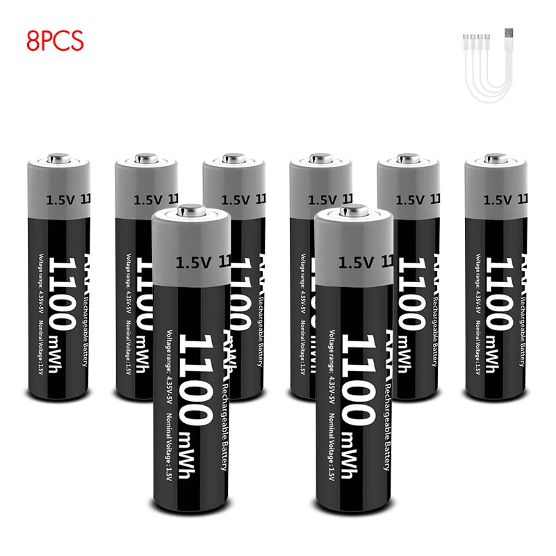 Kuugro Usb Rechargeable Lithium Battery