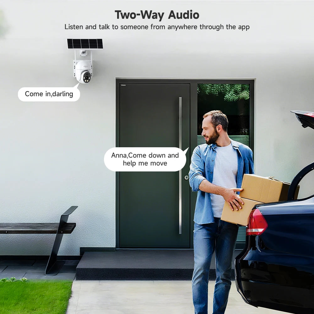 Xiao Vv 8MP 2K Solar Wireless PTZ CCTV Camera
