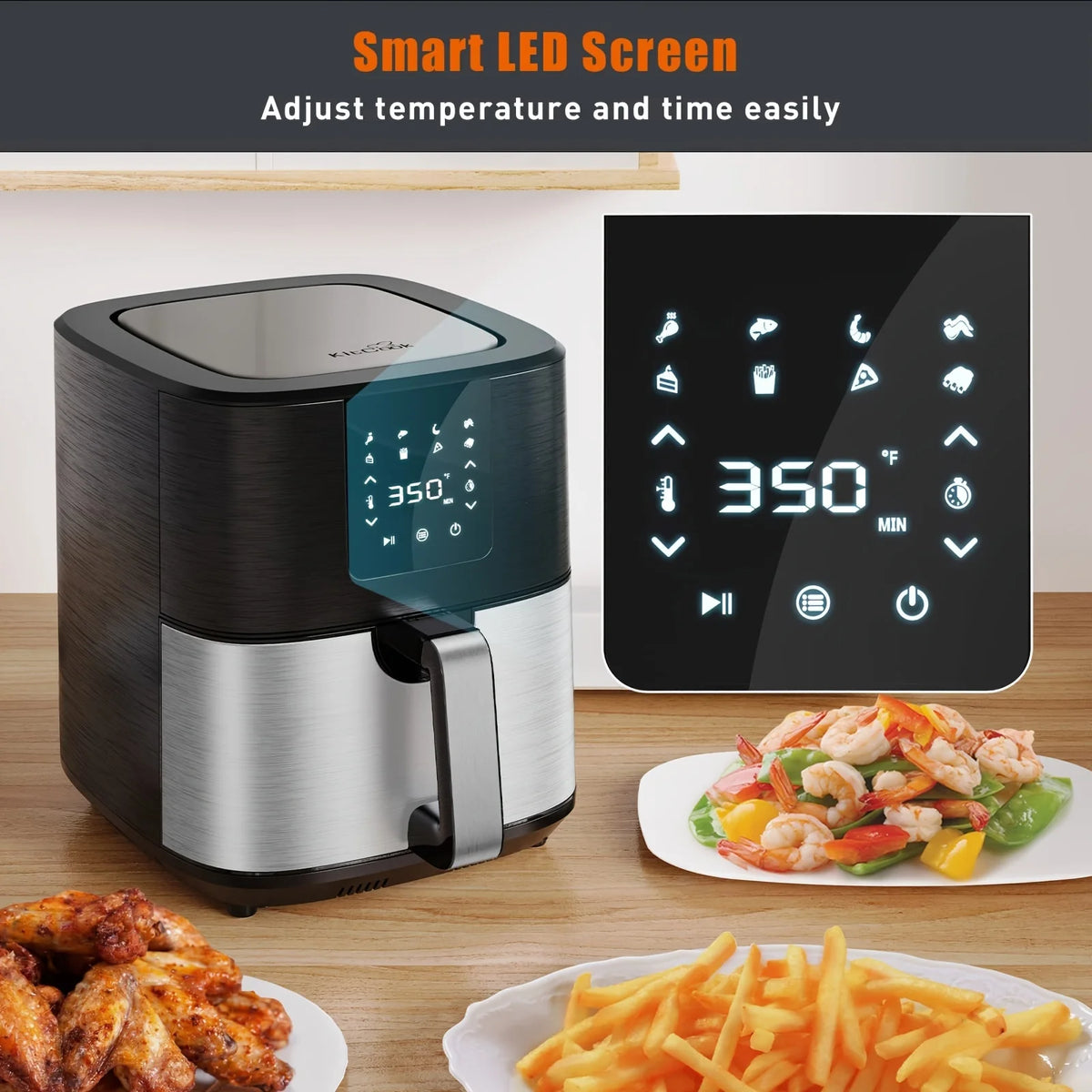 KitCook Digital Touch Screen Air Fryer