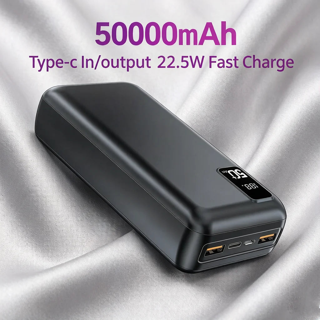 Hganus Fast Charge Digital Display Power Bank