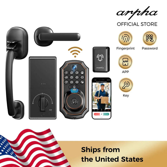 ARPHA D289H Smart WiFi Fingerprint Lock With Camera