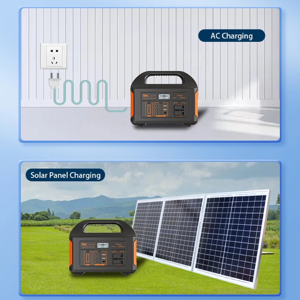 GaiaRay Portable Solar Power Station 256Wh LiFePO4 Generator