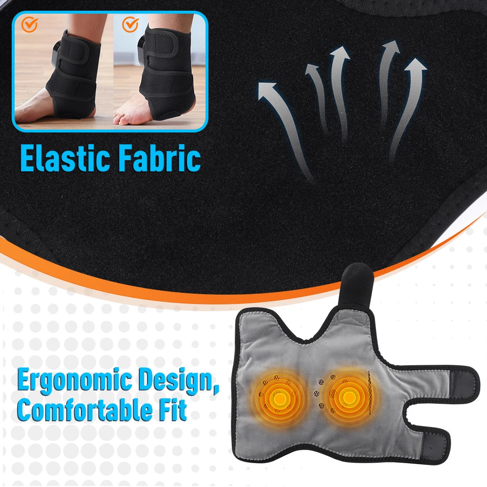 Hailicare Electric 3-in-1 Foot And Calf Massager With Heat