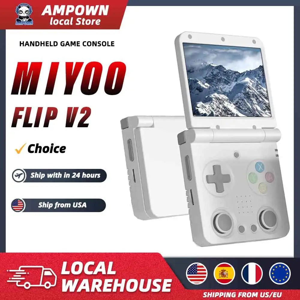 MIYOO Foldable Retro Handheld Game Console