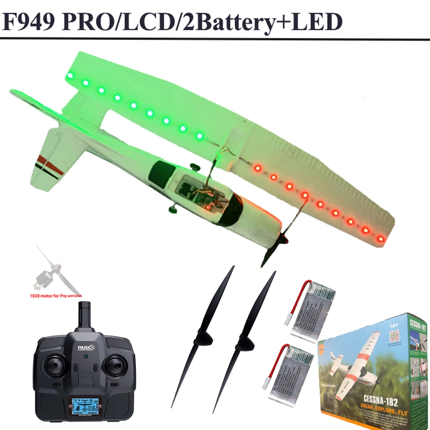 WLtoys F949 RC Airplane 3D6G Gyro