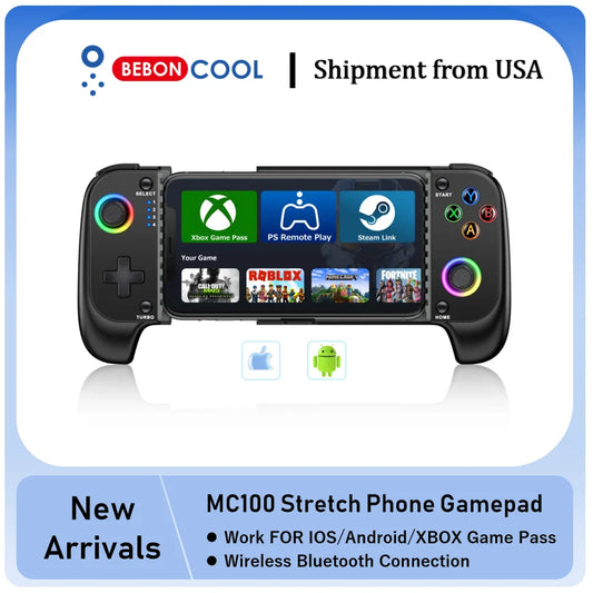 Beboncool MC100 Wireless Bluetooth Gamepad For iOS Android