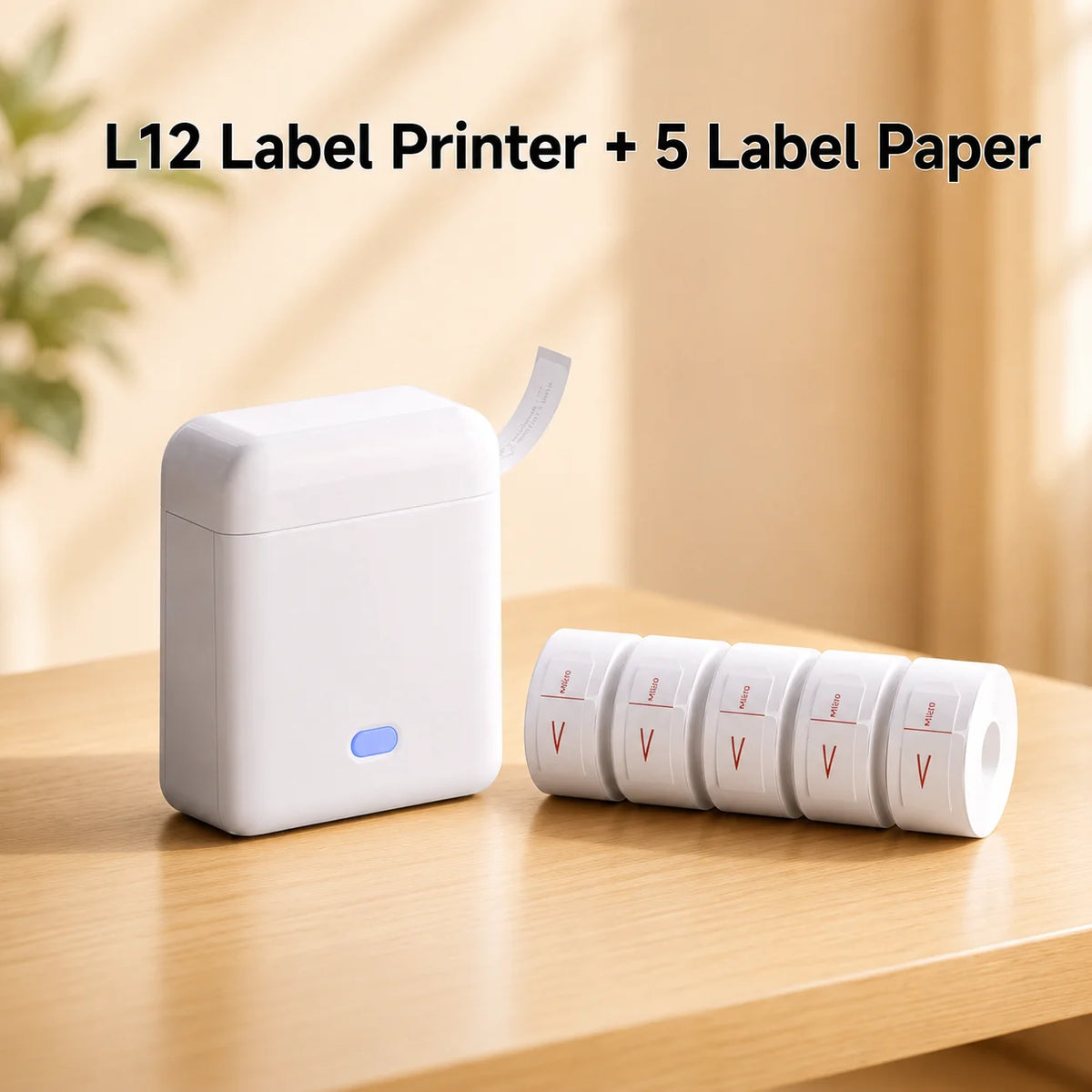 Orico Portable Wireless Bluetooth Thermal Label Printer