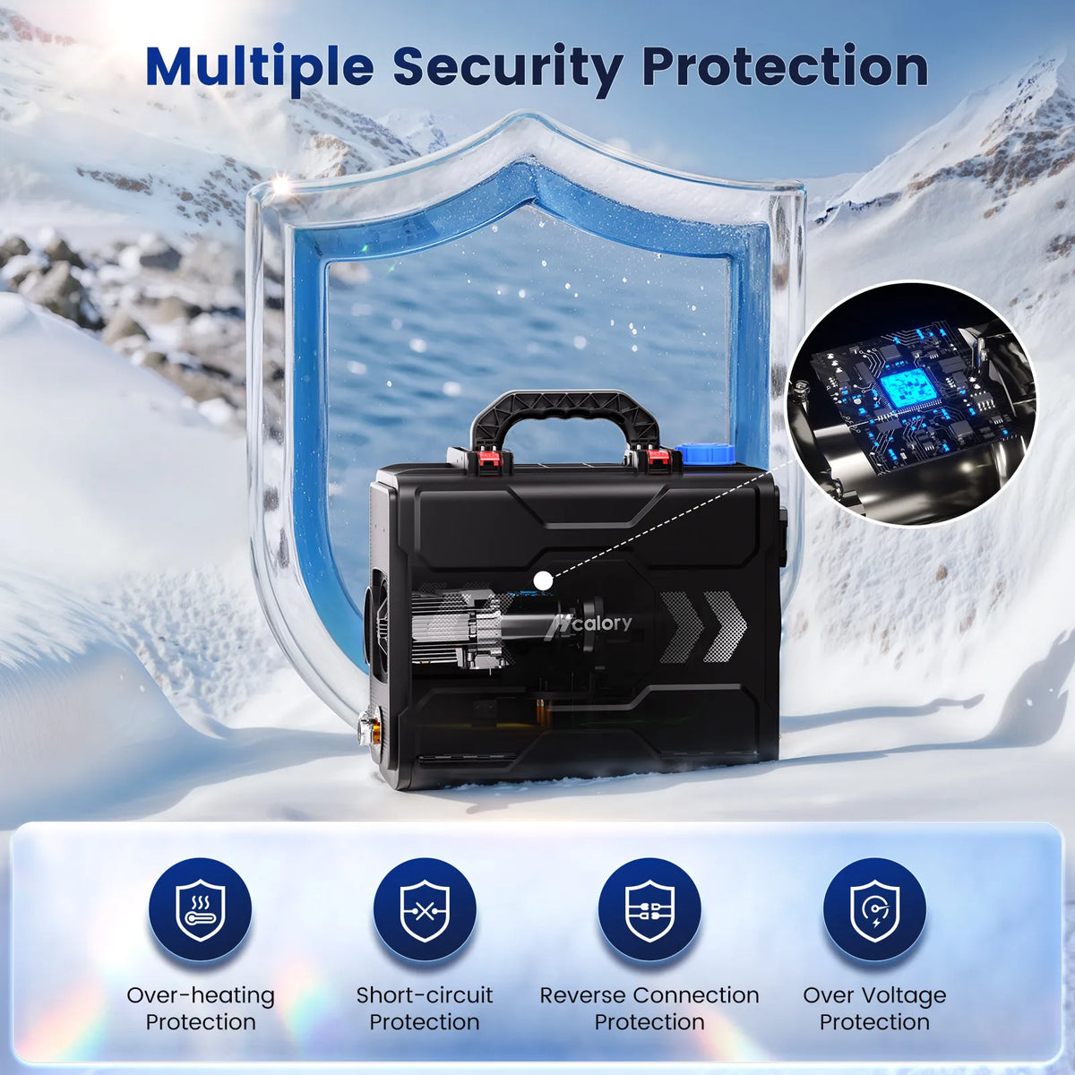 Hcalory Portable Diesel Air Parking Heater