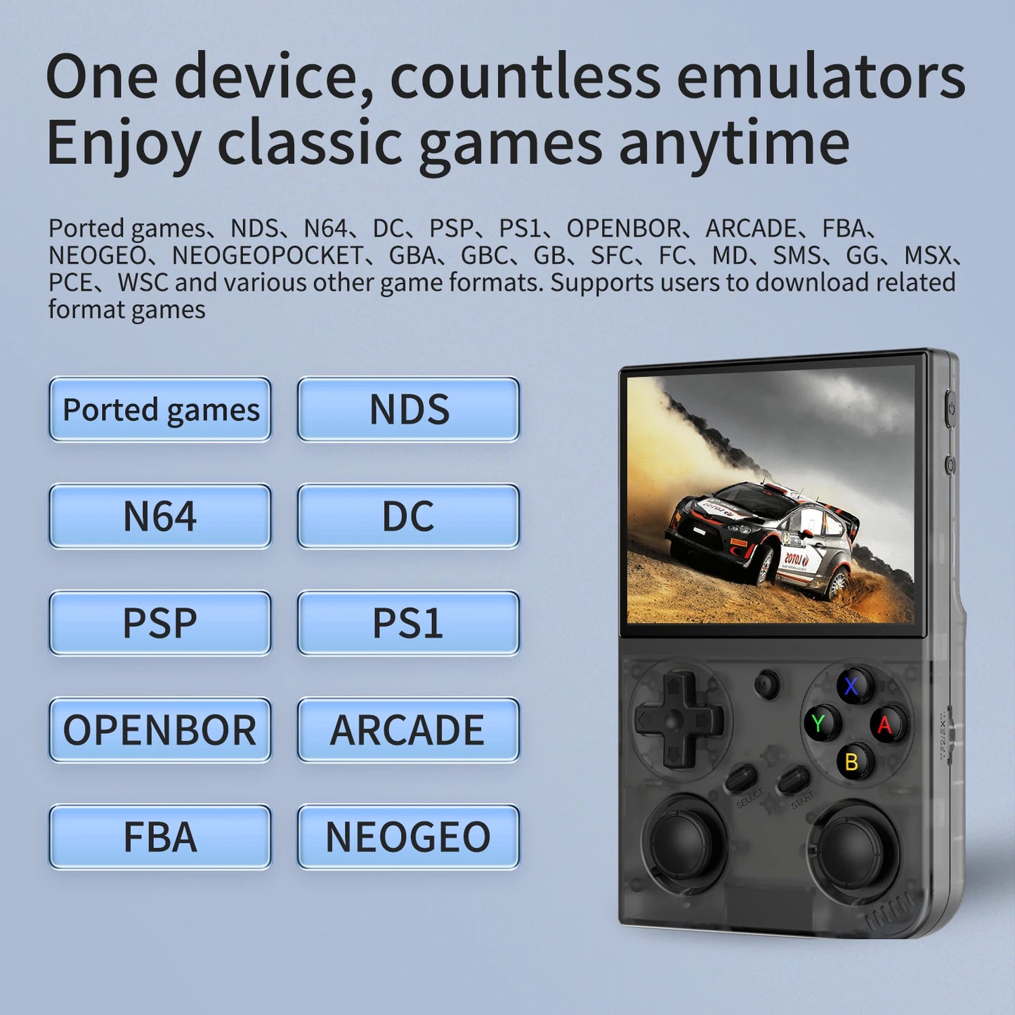 Coopreme G350 Handheld Retro Game Console