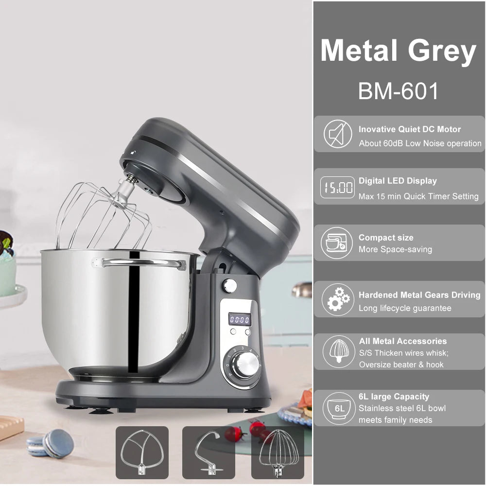 Biolomix Stand Mixer Blender 6 Speed 1200W