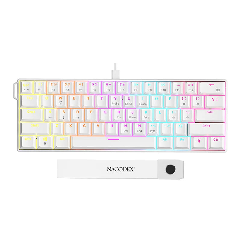 Ajazz NK61 RGB Wired Mechanical Keyboard 61 Keys